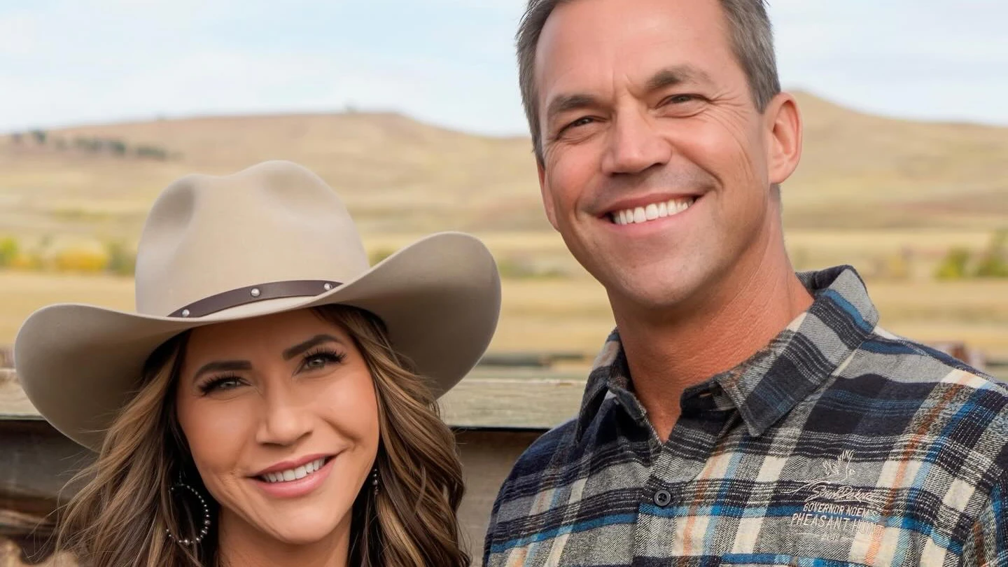 Kristi and Bryon Noem. Credit: Instagram