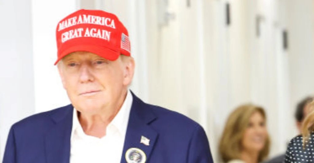 Outrageous conspiracy theory ignites on social media after Melania makes appearance alongside Donald Trump