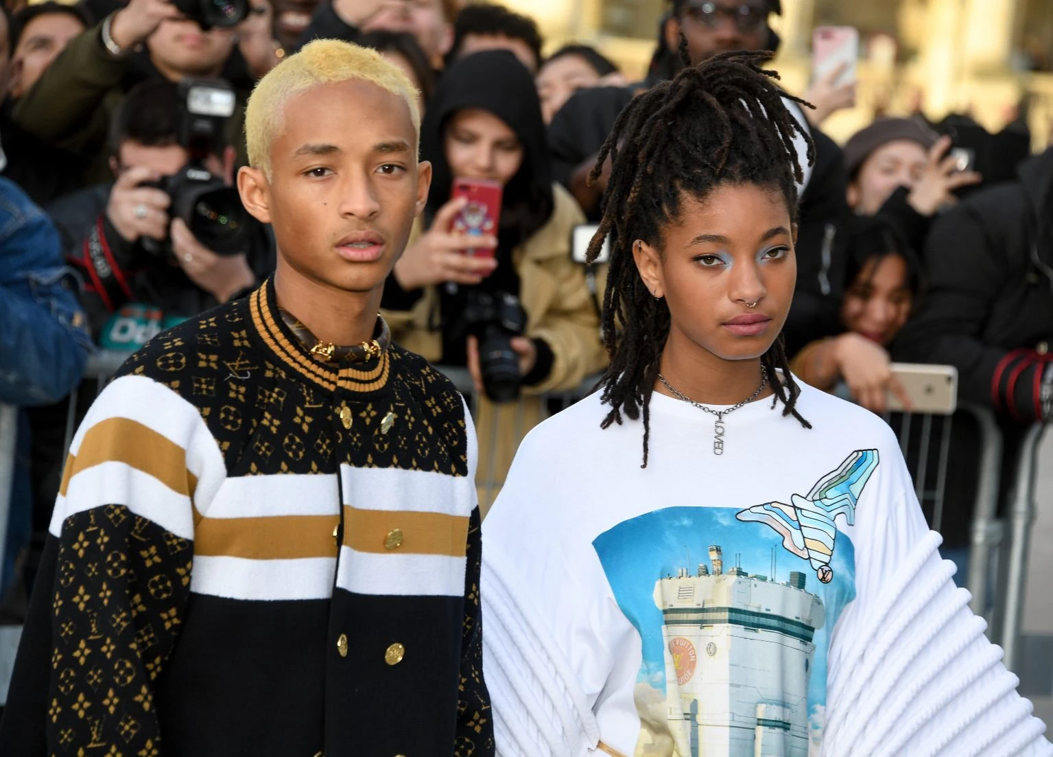 Willow and Jaden Smith.