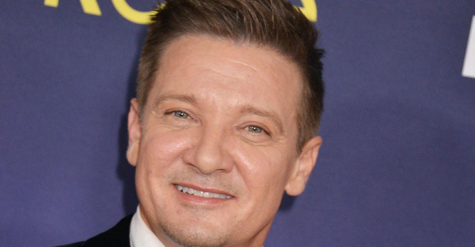 Jeremy Renner seen walking with a cane after snowplow accident