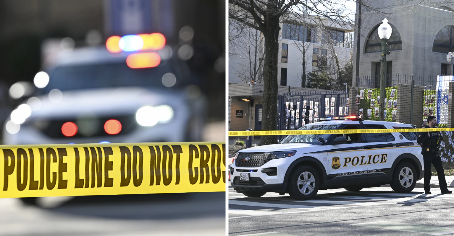 US Air Force serviceman sets himself on fire outside of Israeli embassy in Washington, DC